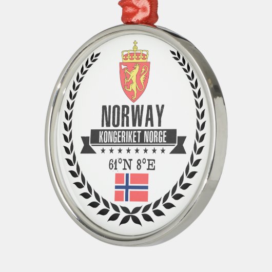 Norwegen Ornament Aus Metall (Links)