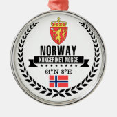 Norwegen Ornament Aus Metall (Vorne)