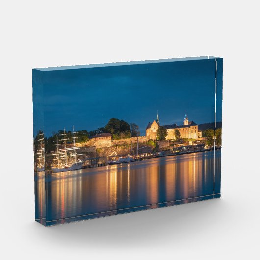 Norwegen Oslo Akershus Festung Fotoblock (Links)