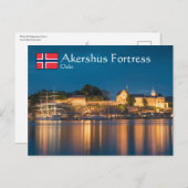 Norwegen Oslo Akershus Festung Postkarte (Vorne/Hinten)