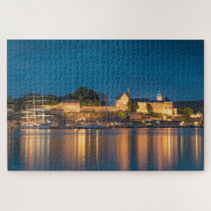 Norwegen Oslo Akershus Festung Puzzle