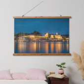Norwegen Oslo Akershus Festung Wandteppich Mit Holzrahmen (Schlafzimmer)