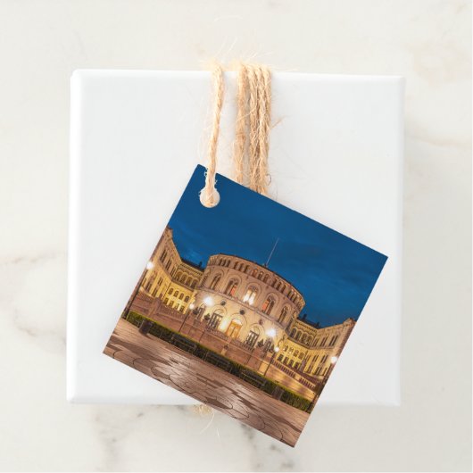 Norwegen Oslo Geschenkanhänger (Beispiel)