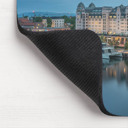Norwegen Oslo Mousepad (Ecke)