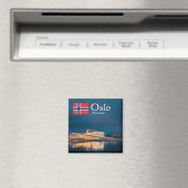 Norwegen Oslo Souvenir Magnet (In Situ (Geschirrspüler))