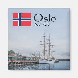 Norwegen Oslo Souvenir Magnet