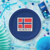 Norwegen Pappteller (Party)