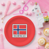 Norwegen Pappteller (Party)