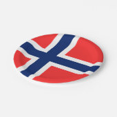 Norwegen Pappteller (Schrägansicht)