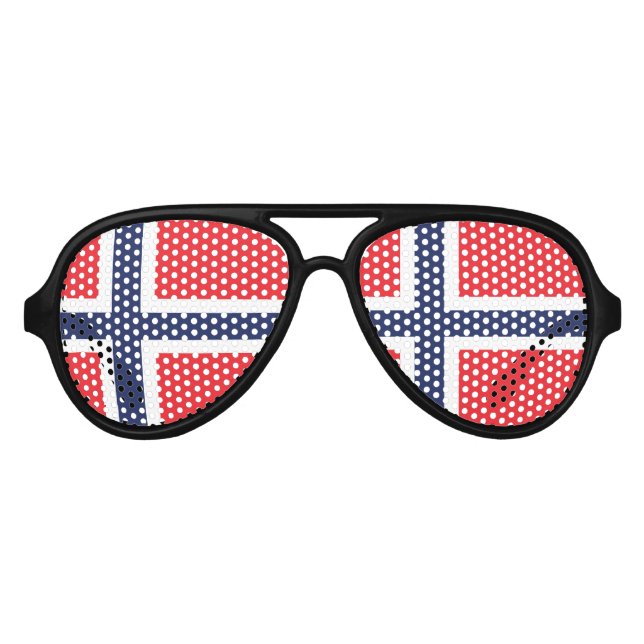 Norwegen Partybrille (Vorderseite)