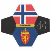 Norwegen Personalisiert, Flagge, Foto Fußball-Ball Fußball (Flach)