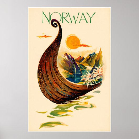 Norwegen Plakat (Vorne)