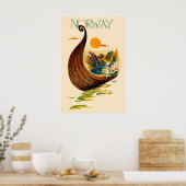 Norwegen Plakat (Küche)