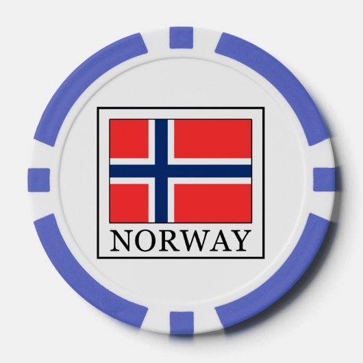 Norwegen Pokerchips (Vorderseite)