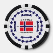 Norwegen Pokerchips (Vorderseite)