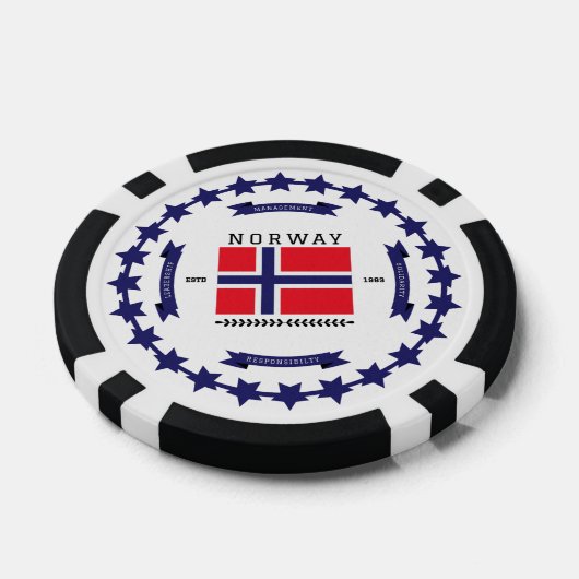 Norwegen Pokerchips (Einzeln)