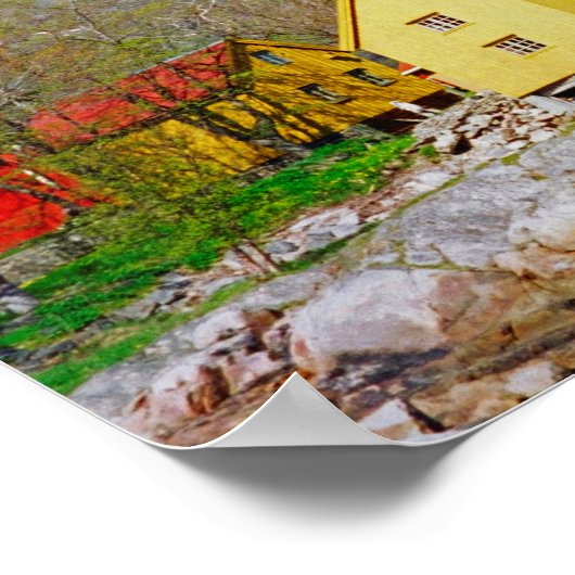 Norwegen Poster (Ecke)