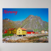 Norwegen Poster (Vorne)