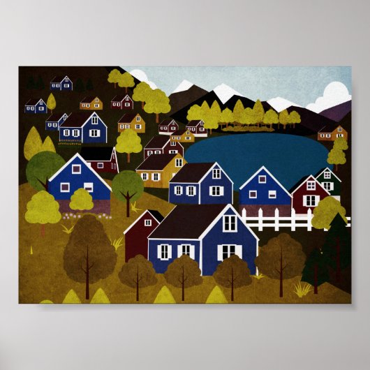 Norwegen Poster (Vorne)