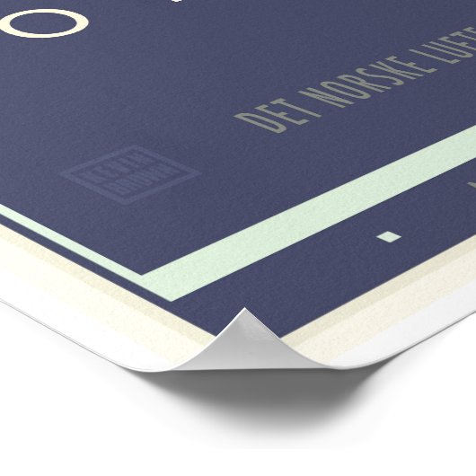 Norwegen Poster (Ecke)