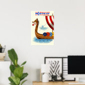 Norwegen Poster (Heimbüro)