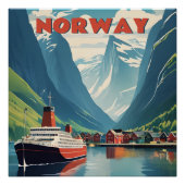Norwegen Poster (Vorderseite)