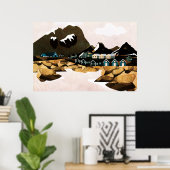 Norwegen Poster (Heimbüro)