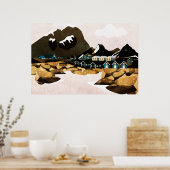 Norwegen Poster (Küche)