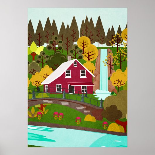 Norwegen Poster (Vorne)