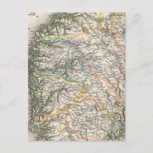 Norwegen Postkarte (Vorderseite)