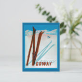 Norwegen Postkarte (Stehend Vorderseite)