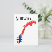 Norwegen Postkarte (Stehend Vorderseite)