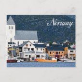 Norwegen Postkarte (Vorderseite)