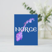 Norwegen Postkarte (Stehend Vorderseite)