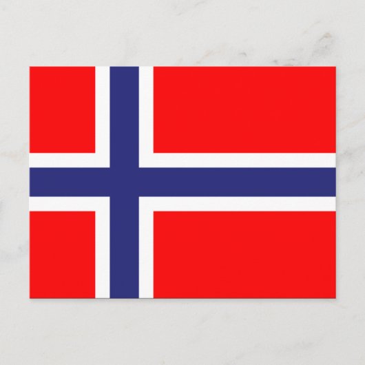 Norwegen Postkarte (Vorderseite)