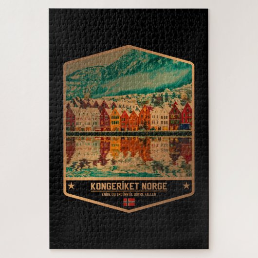 Norwegen Puzzle (Vertikal)