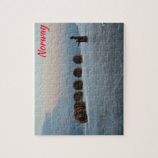Norwegen Puzzle (Vertikal)