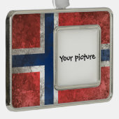Norwegen Rahmen-Ornament Silber (Rechts)