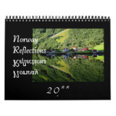 Norwegen Reflection Wall Calendar Kalender (Titelbild)