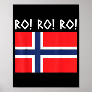 Norwegen Reiseabenteuer Skandinavisches Land Poster