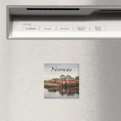 Norwegen Rote Kabine Magnet (In Situ (Geschirrspüler))