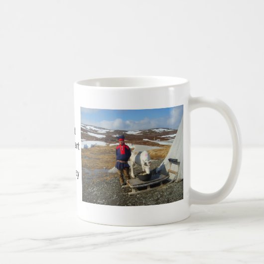 Norwegen, Sami Regelung in Lappland Kaffeetasse (Rechts)