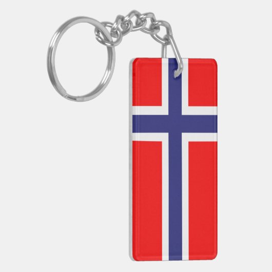 Norwegen Schlüsselanhänger (Vorderseite links)