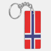 Norwegen Schlüsselanhänger (Vorderseite links)