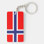 Norwegen Schlüsselanhänger (Rückseite)