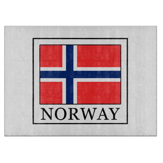 Norwegen Schneidebrett (Vorderseite)