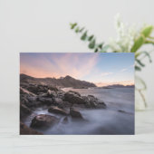 Norwegen Seascape Card (Stehend Vorderseite)