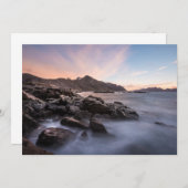 Norwegen Seascape Card (Vorne/Hinten)