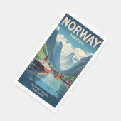 Norwegen Serviette (Ecke)