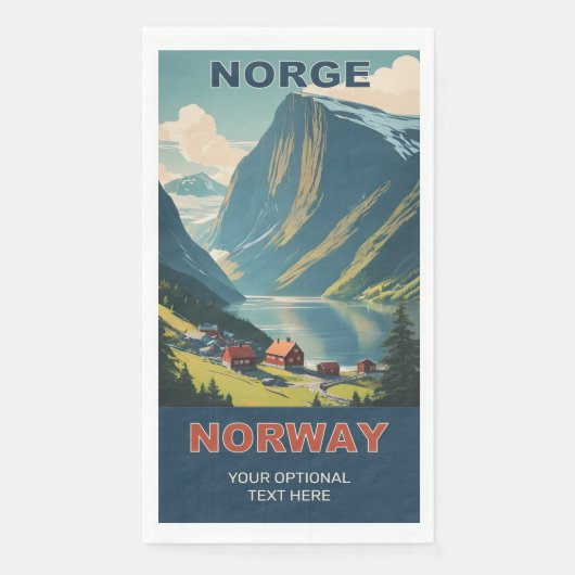 Norwegen Serviette (Vorderseite)